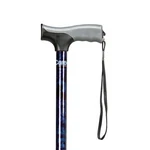 Blue Marble Adjustable Walking Cane With Soft Grip Handle Comfort. Fixed Price $20.89.