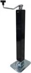 Southwest Wheel 8,000 Lbs. Top Wind Weld On Square Tube Drop Leg Trailer Jack. Fixed Price $63.05.