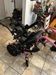 Quickie Iris Zippie 14 X15 Recline Tilt Space Wheelchair With Headrest+. Fixed Price $750.00.