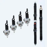 Q'straint Track Tie Down 360 Retractor Lap Safety Belt Q-8600-AT-L. Fixed Price $400.00.