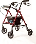 Healthline Super Rollator Lightweight Aluminum Loop Brake Folding Walker. Fixed Price $87.99.