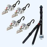 Qrt Std Retractor L-track Retractable Lap & Shoulder Belt Q8-200A1-L. Fixed Price $554.00.