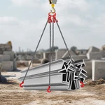Lifting Chain Sling Swl Tonne W/ Hooks&safety Clip 4LEG X 8MM 2.5MTS. Fixed Price $109.02.