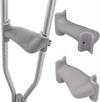 Comfortable Ergonomic Crutch Hand Grips With 3X More. Fixed Price $28.00.