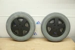 New Pair Invacare Storm Torque Sp Ranger Arrow Drive Wheels Tires 3.00-8 1178834. Fixed Price $187.33.