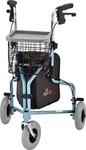 Nova Traveler 3-WHEEL Folding Rolling Mobility Walker Rollator 5 Colors. Fixed Price $179.95.