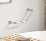 Signature Hardware Lenoir Angled Grab Bar -chrome. Fixed Price $51.35.