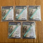 Qty Of 5 Drive Medical Bling Walking Cane Wrist Strap Teal Sparkle Crystal. Fixed Price $9.99.