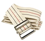 Essential Medical Supply Gait Belt With Metal Buckle, 54 Inch, White. Fixed Price $21.59.