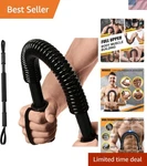 Adjustable Resistance Power Twister Flex Bar - Ideal For All Fitness Levels. Fixed Price $36.57.