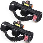 Rerpro Utv Atv Grab Handles With Dome Light 1.75 -2.0 Roll Bar, Pack Black. Fixed Price $44.99.