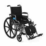 Medline K4 Basic Lightweight Wheelchairs - Black. Fixed Price $180.00.