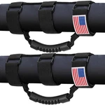 Moveland Roll Bar Grab Handles With Us Flag Rubber Handle. 4 Total For Sale. Fixed Price $46.99.