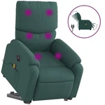 Stand Up Massage Recliner Power Lift Wingback Armchair Fabric Vidaxl. Fixed Price $327.99.