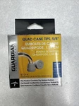 Guardian Quad Cane Tips 5/8" Grey 4 Per Pack). Fixed Price $9.36.