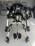 Ormesa Grillo Pt Small Adjustable Height 4 Wheels White/black/green. Fixed Price $1799.00.