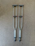 Red Dot Guardian Select Crutches 5.10 6.6 Brand Model 90-214-8. Fixed Price $22.99.