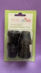 Nova Quad Cane Tip 1/2" Shaft Black Rubber Latex-free For 4 Pk. 50012BK New. Fixed Price $7.49.