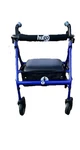 Hugo Mobility Rollator Walker W/ Storage Seat Backrest Handle Brakes Folding. Fixed Price $160.00.