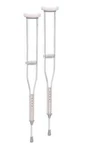 Drive Medical 10402-1 Aluminum Underarm Crutches For Tall Adults 5'10"-6'6". Fixed Price $49.99.