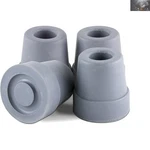 Essential Replacement Cane Tips, 0.5 Inch Gray Pack Of 4 - Safety And Comfort. Fixed Price $20.89.