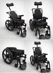 Pdg Ki Mobility Fuze T50 Manual Wheelchair Black 16X18 Tilt Foldable. Fixed Price $2000.00.