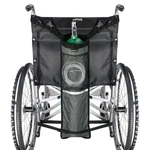 Zheeyi Oxygen Cylinder Bag For Wheelchairs With Buckles, Single, Gray-. Fixed Price $28.39.
