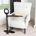 Life Adjustable Bamboo Tray With Stand Assist Handle For Sofa Desk. Fixed Price $89.40.