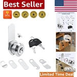 Rust-resistant 5/8'' Cam Locks With Keys For Multifunctional Storage Solutions. Fixed Price $9.89.