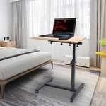 Adjustable Laptop Notebook Rolling Desk Stand Overbed Tiltable Tabletop. Fixed Price $34.05.