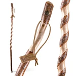 Brazos Rustic Wood Walking Stick Twisted Sassafras Traditional Style Handle For. Fixed Price $66.58.