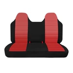 Thickened Oxford Cloth Front Solid Bench Seat Covers With Molded Headrests Fi.... Fixed Price $97.09.