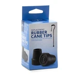 Lot Of 4 Medline Small Base Quad Cane Tips Black 1/2" Slip-resistant. Fixed Price $10.50.