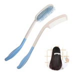 Fanwer Long Reach Handle Comb & Hair Brush Set - Elderly Limited Mobility Aid. Fixed Price $38.49.