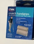 Carex Health Brands Crutch Handgrips Split New With Damaged Box. Fixed Price $12.00.