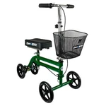 Kneerover Steerable Scooter Walker Crutches Alternative In Green. Fixed Price $225.18.