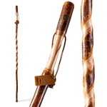 Brazos Rustic Wood Walking Stick, Twisted Hickory, Traditional Style Handle, .... Fixed Price $52.94.