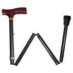 Folding Adjustable Handle Cane With Walnut - Foldable Walking For.... Fixed Price $40.96.