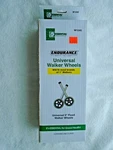 Essential Medical Supply Universal Wheels Fits Most 1" Walkers NIB$25. Fixed Price $19.99.