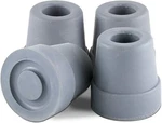 Essential Medical Quad Cane Tips, 1/2 Inch, Pack Of 4 Gray, T50012G. Fixed Price $15.95.