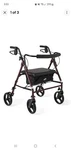 Medline Guardian Folding Walker Burgundy. Fixed Price $80.00.