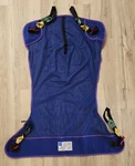 Medline Patient Lift Sling Mesh Blue With Multi-color Straps. Fixed Price $35.00.