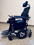 Permobil M3 Corpus Mid-wheel Drive Power Wheelchair With Tilt Recline Legs. Fixed Price $2000.00.
