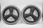 Sunrise Medical Quickie Iris Tilt Wheelchair Wheels Tires 16". Fixed Price $59.99.