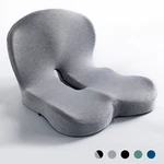 Memory Foam Seat Cushion W/lumbar Support Pillow For Back & Sciatica Pain Relief. Fixed Price $19.95.