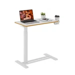 Fitstand Medical Overbed Adjustable Bedside With Hidden Casters White. Fixed Price $95.10.