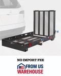 Titan Ramps Hitch-mounted Wheelchair And Scooter Carrier 500 Lb. Capacity. Fixed Price $176.00.
