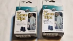 Medline Quad Cane Tips New Opened Box Lot Of 2 Fits 5/8" Diameter Black. Fixed Price $5.91.
