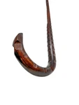 Walking Cane Medical Mobility Brown Teardrop Hickory Wood Masters Made Usa C6. Fixed Price $198.00.