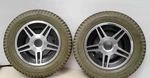 PR1MO (2) 3.00-8 Powertrax Invacare Torque Sp Drive Wheels And Tires Rims. Fixed Price $75.00.
